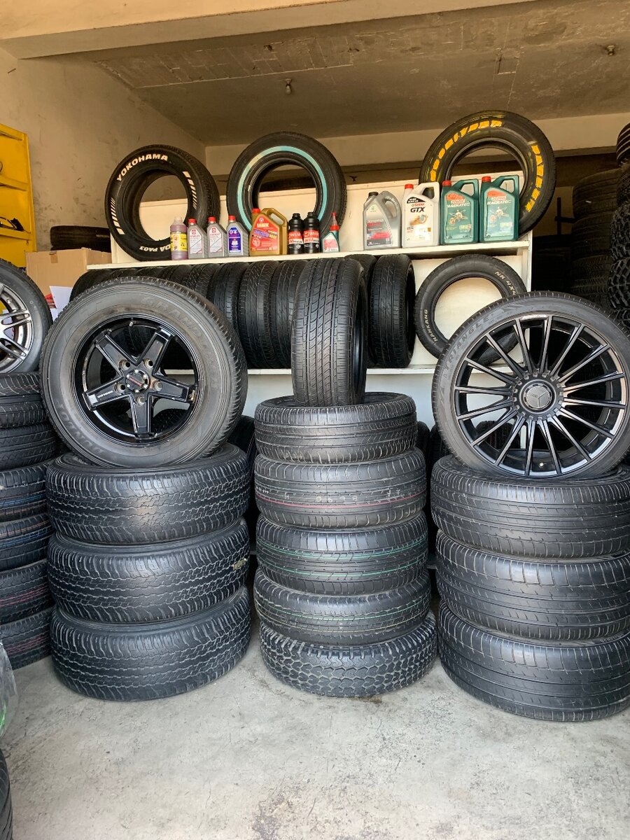 Different tyre sizes