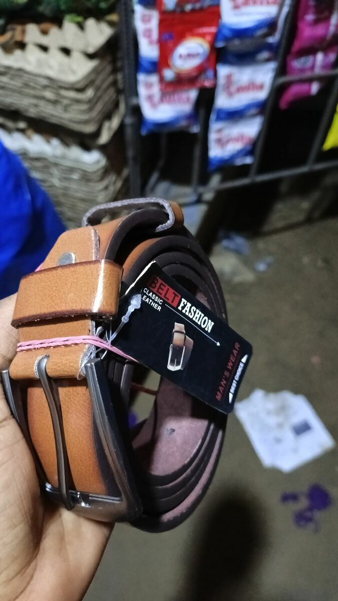 Ceinture en cuir élégante