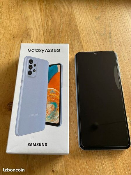 Galaxy A23 5G 128gb/6gb ram brand new 2 sim battery capacity