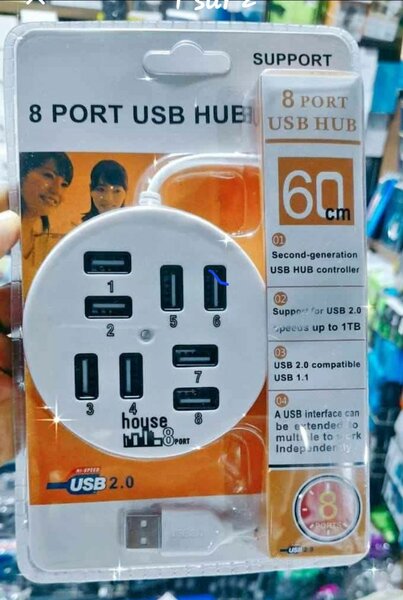 Hub USB 8 Ports 60cm