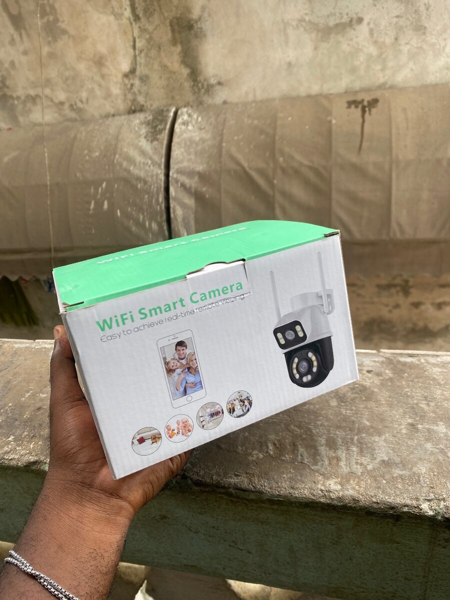 Caméra wifi double objectif