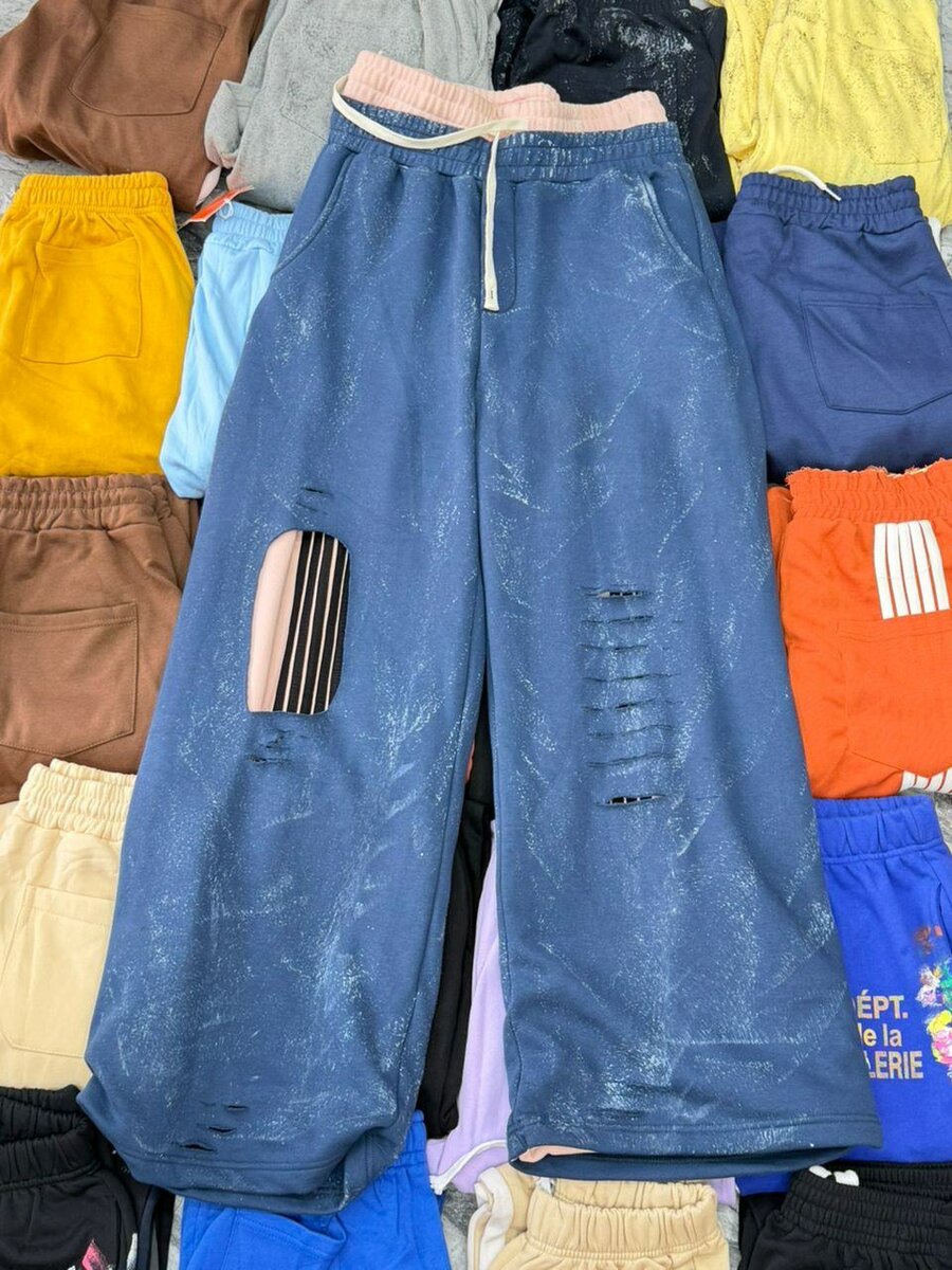 Pantalons décontractés larges