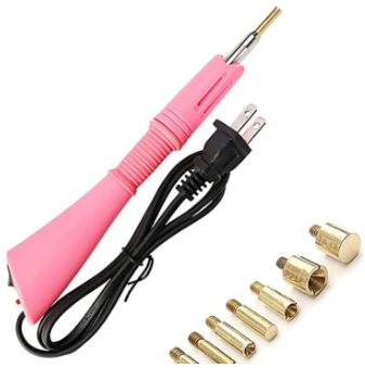 Hotfix Rhinestone Applicator with 7 Tips, Fast Heated Hot Fix Rhinestone Applicator Wand Setter Tool