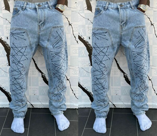 Jeans slim déchirés homme