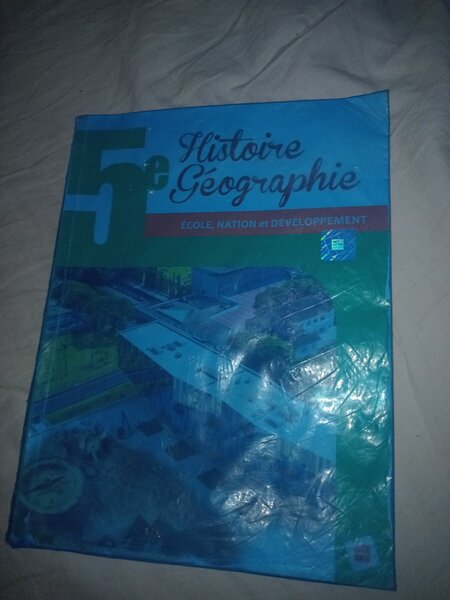 Livre Histoire Géographie 5e