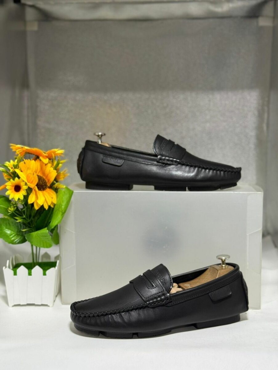 Mocassins en cuir pour hommes