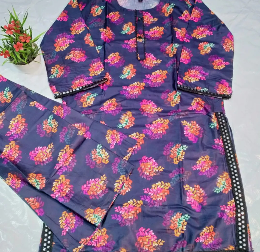 *Digital Print Plazo Lawn*