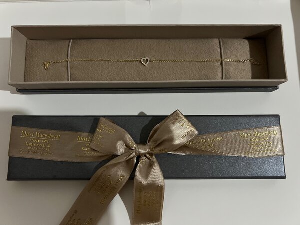 Золотой браслет, с подарочным пакетом