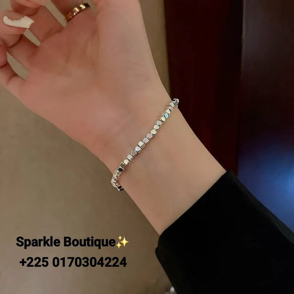 Bracelet en argent élégant