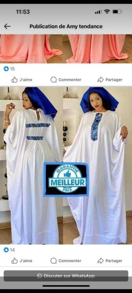 Ensembles boubous dames