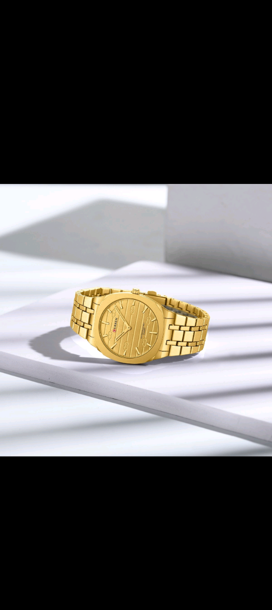 Montre Luxe Dorée Homme