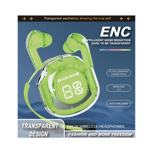 Air 39 Capsule Transparent Design TWS