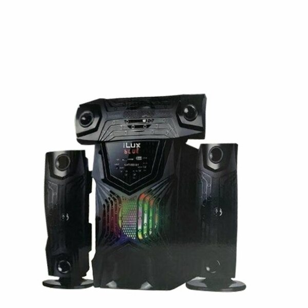 Ilux Mini Chaine 3 Baffes 1 Woofer 3.1 - ILHT-322 - USB - Bluetooth