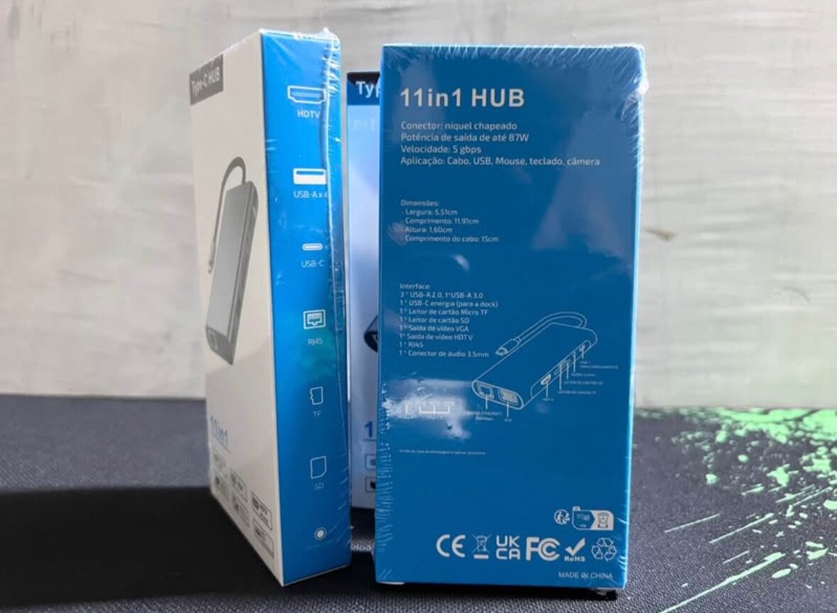 Hub USB-C 11-en-1 Multifonction