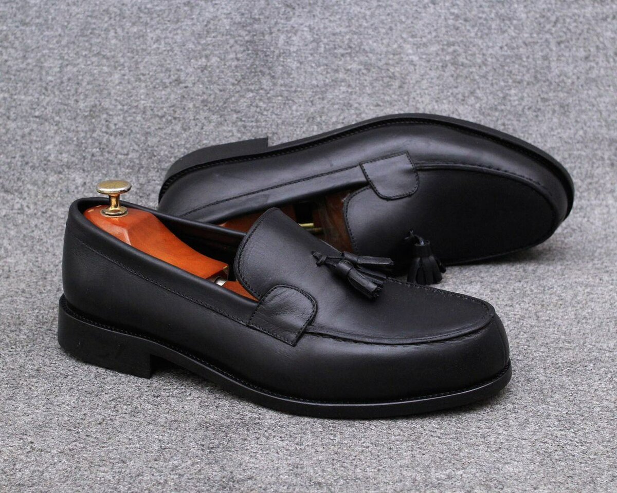 Mocassins en cuir