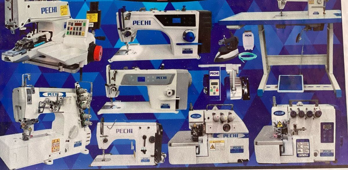 All kinds of sewing machines