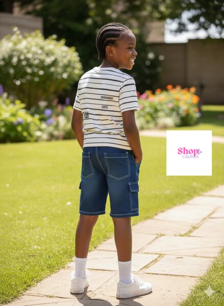 Shorts en jean pour garçons