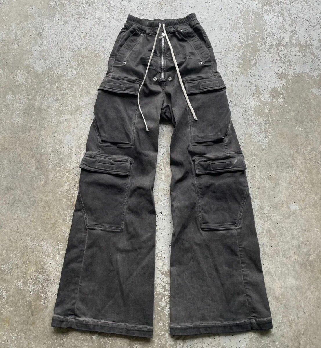 Pantalons larges cargo homme