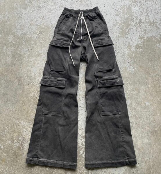 Pantalons larges cargo homme
