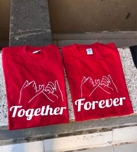 Valentines T shirts / couple T shirts