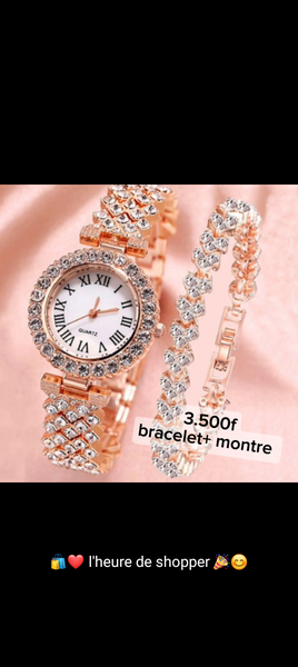 Montre+ bracelet femme