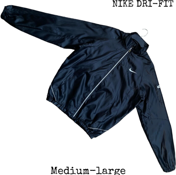 Windbreaker jacket black
