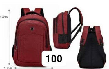 Backpack burgundy