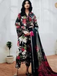 Lawn suit unstitched