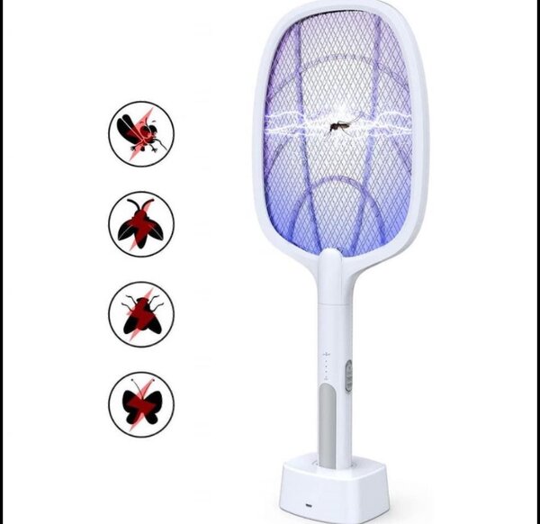 RAQUETTE  RECHARGEABLE TUEUR DE MOUSTIQUE
