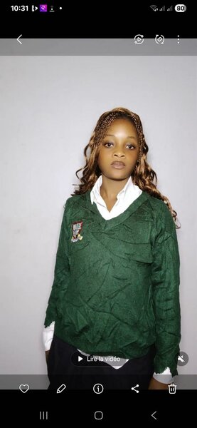 Pull en maille coloré tendance