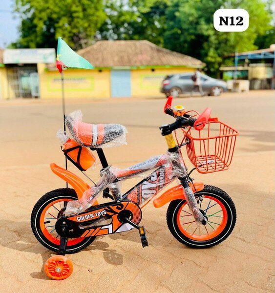 Vélo Enfant avec Roulettes et Casque
