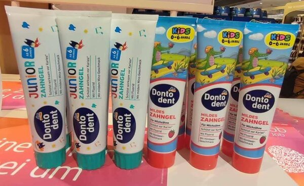 Dentifrice Junior DontoDent Fraise
