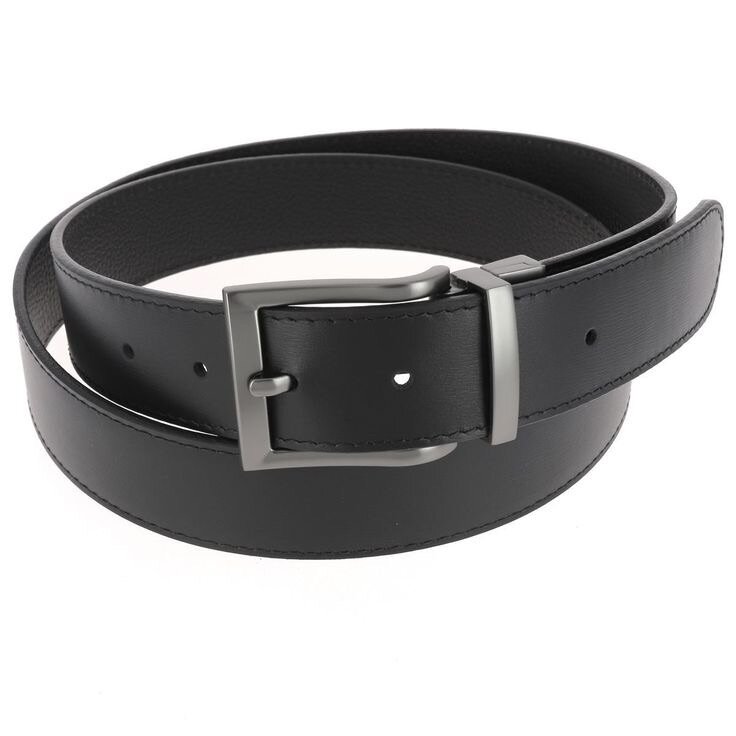Ceinture Homme Cuir Noir Élégante