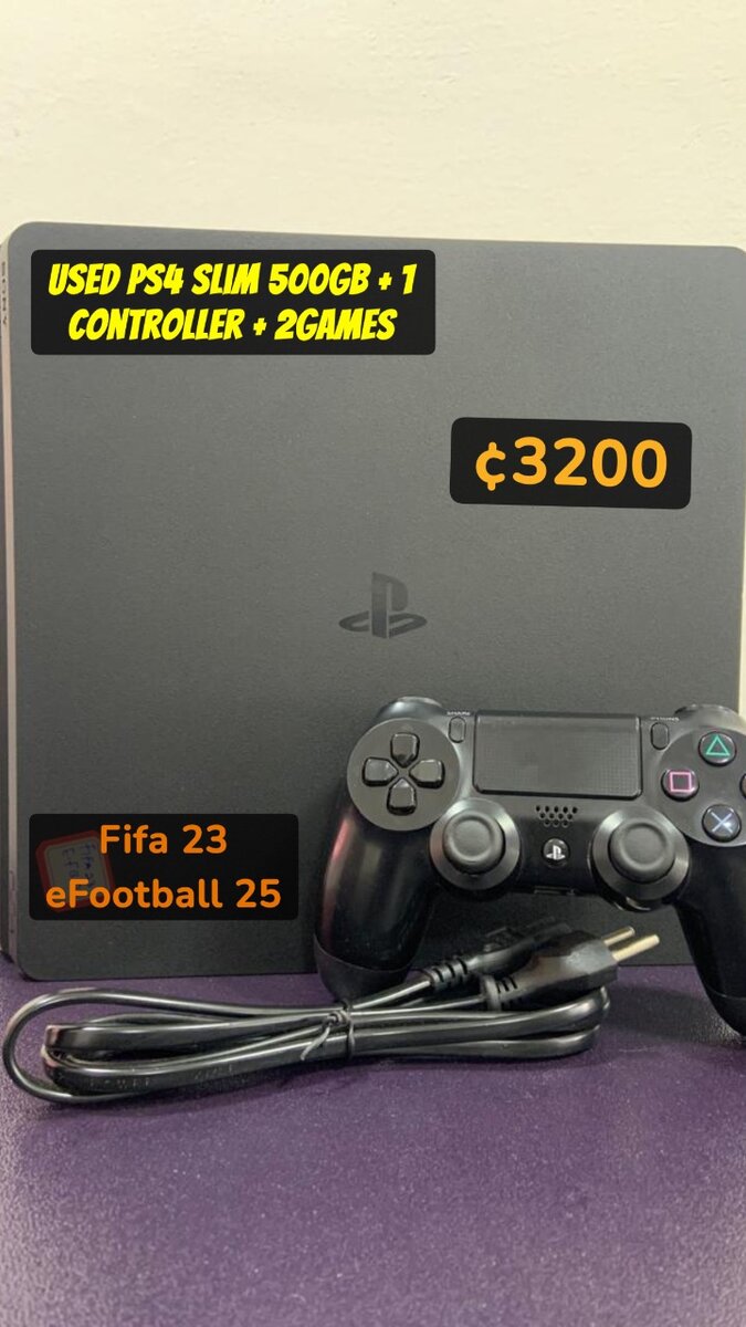 Used PS4 Slim 500GB