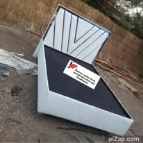 custom made bed with a high base