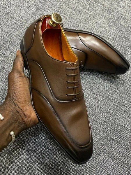 Chaussures Derby en Cuir Élégant