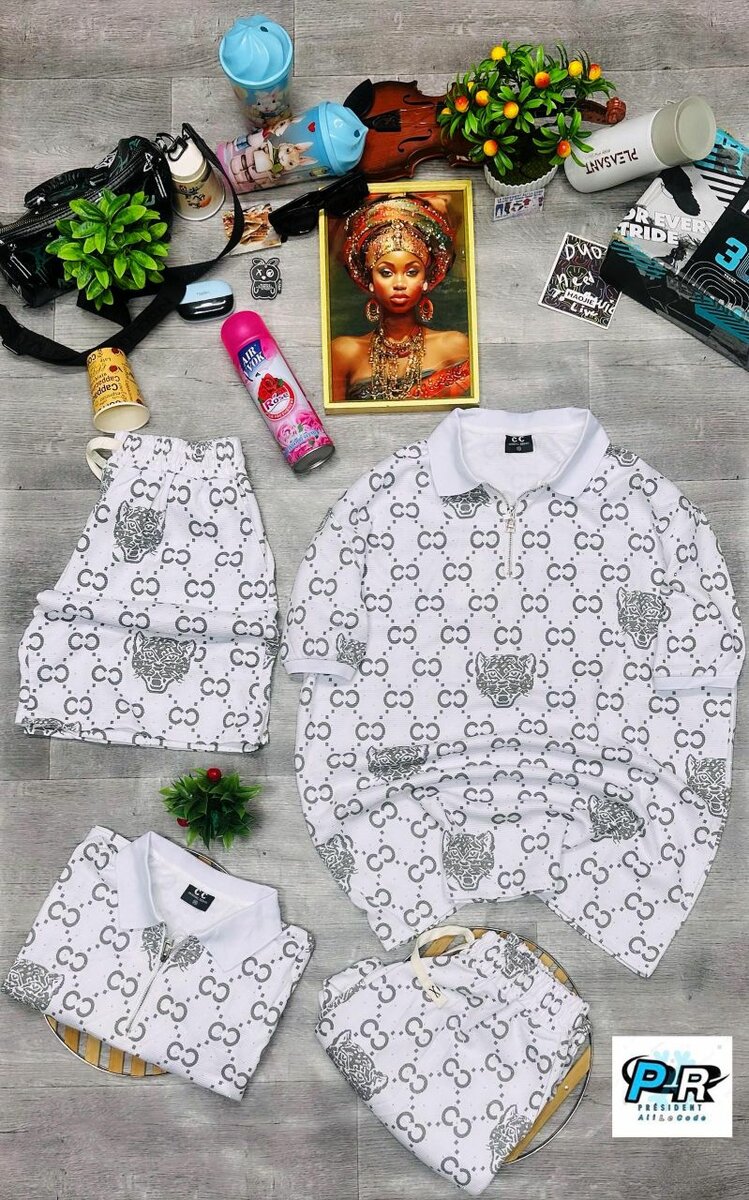 Ensemble Polo et Shorts Motif