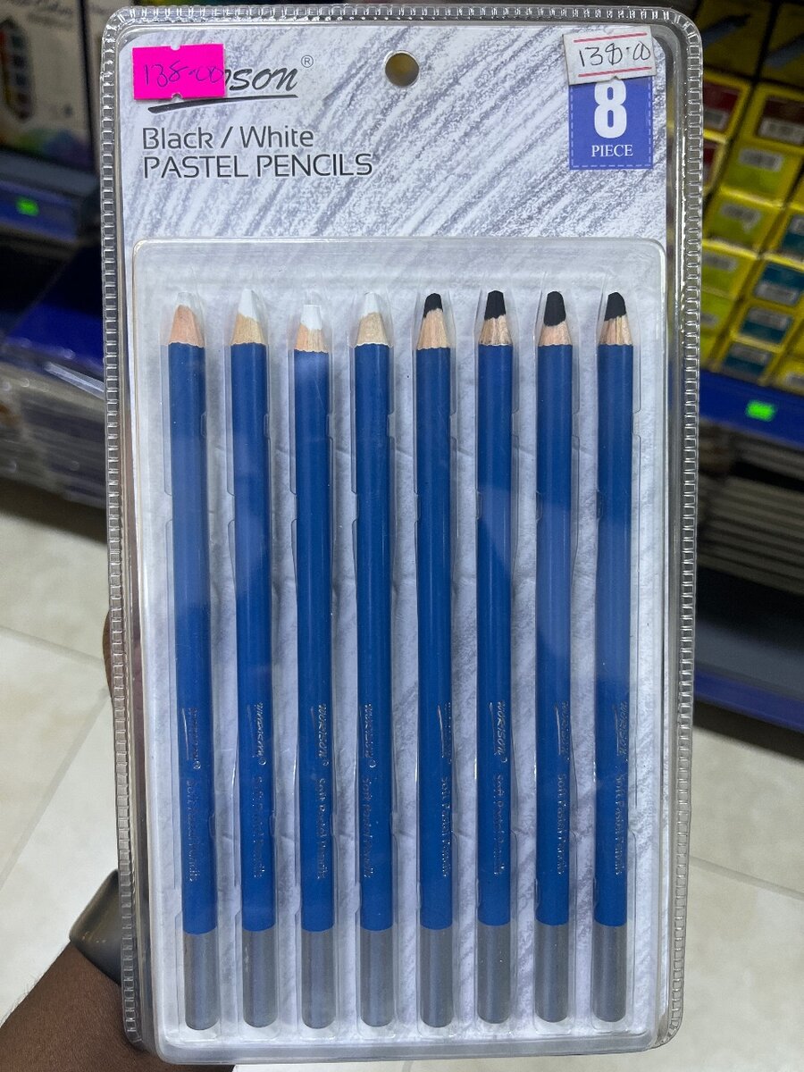 Pastel pencils