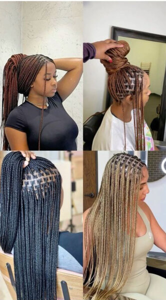 Extensions de cheveux tressés