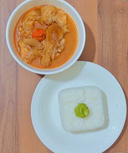 Soupe de pate de bœuf & riz