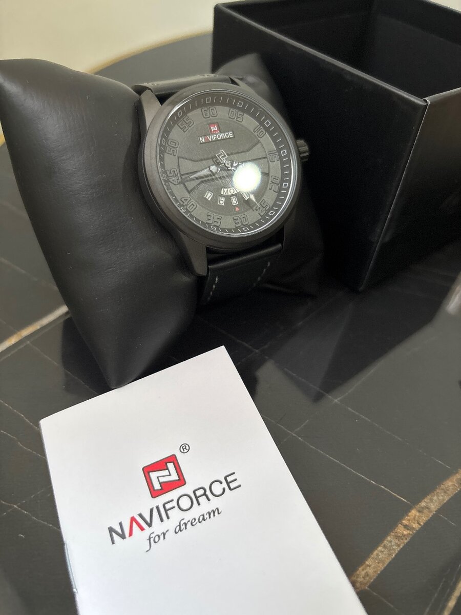 Navy force men smart watch