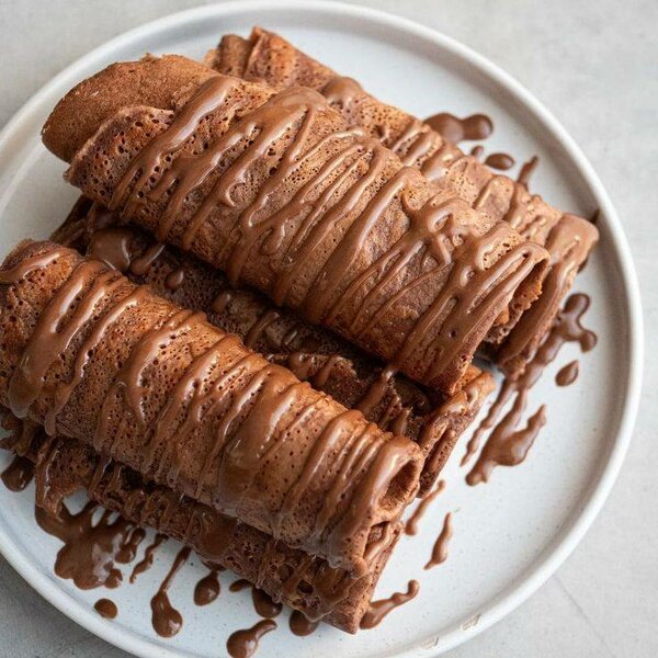 Crêpes au chocolat gourmandes