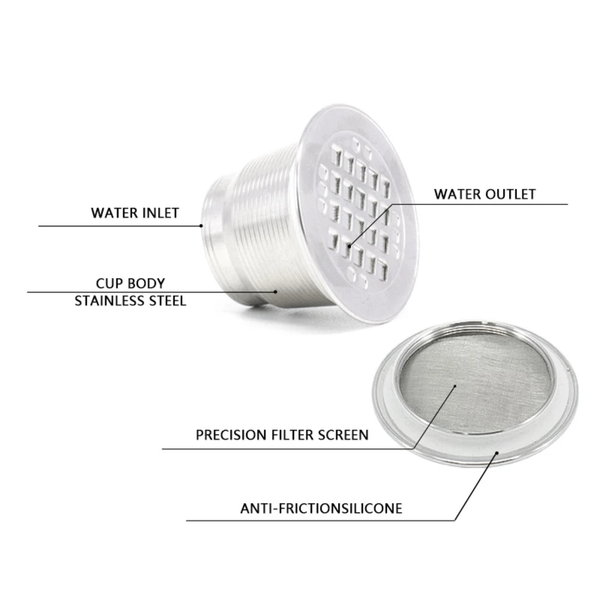 Capsule Café Réutilisable Inox