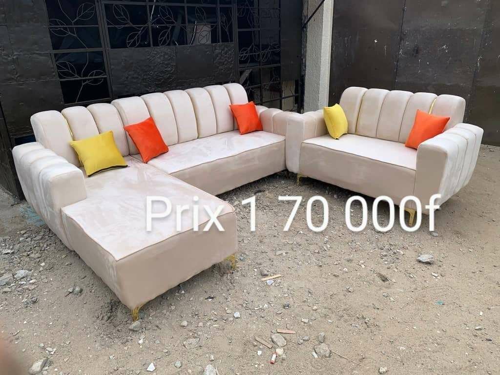 Canapé d'angle élégant