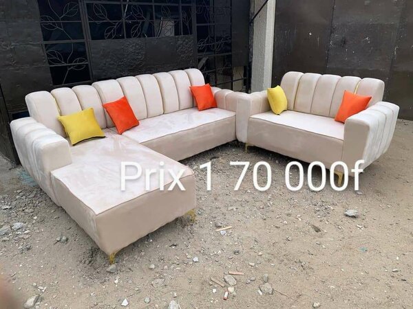 Canapé d'angle élégant