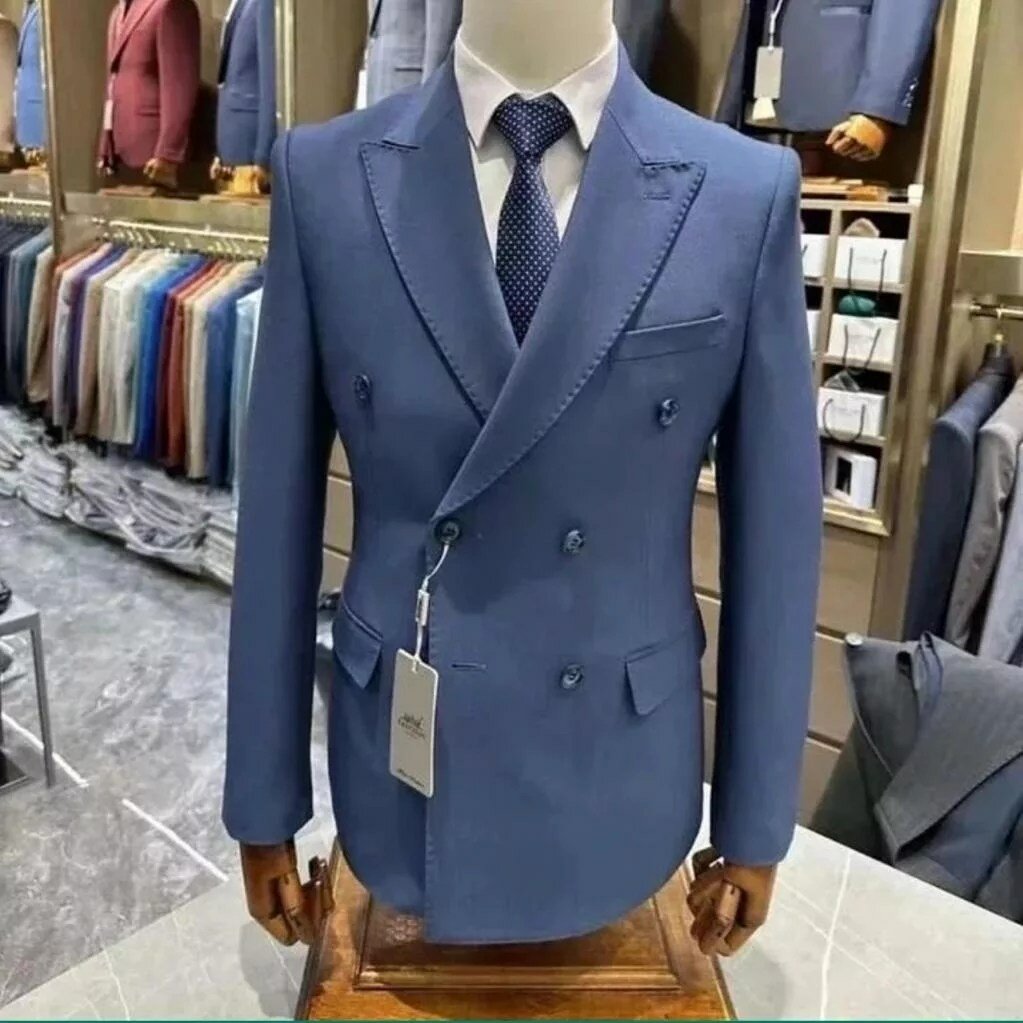 Men's suit blue