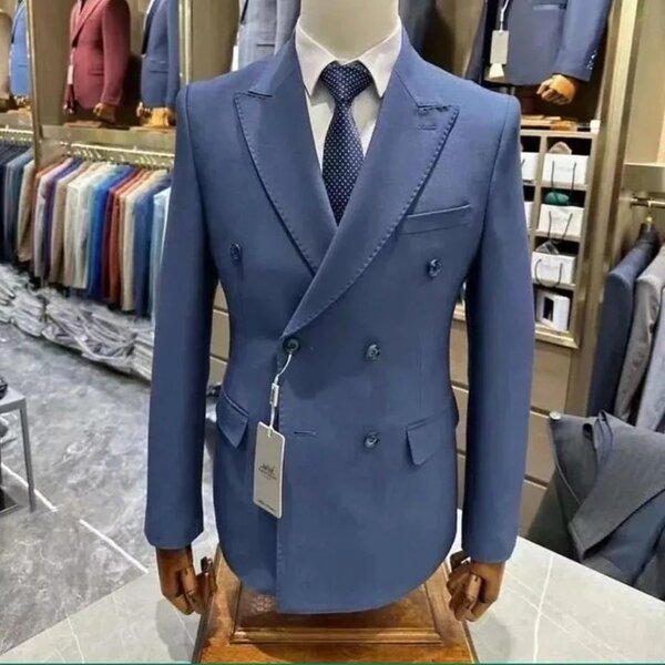 Men's suit blue