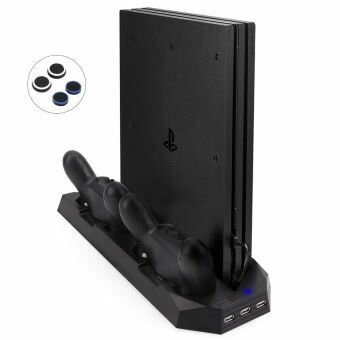 Station de charge ps4 avec refroidisseur