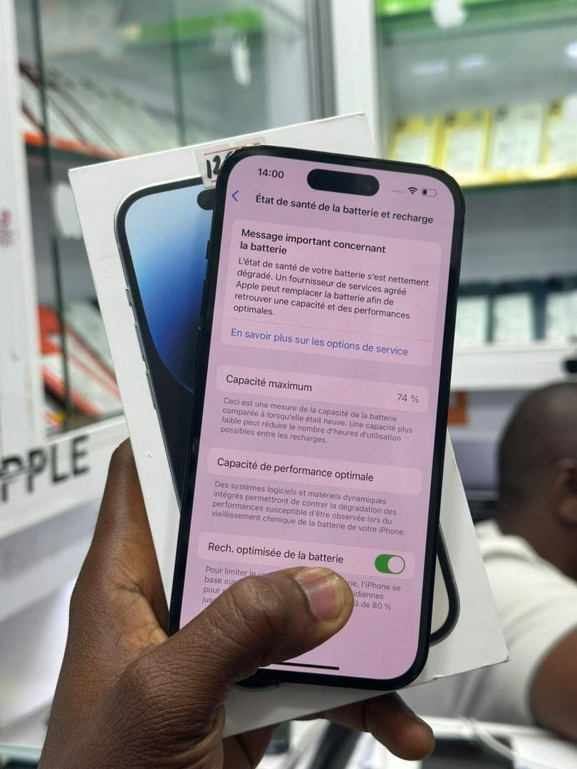 Smartphone iPhone 14 pro128 Go