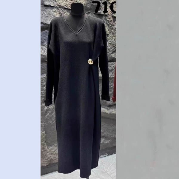 Трикотажное платье